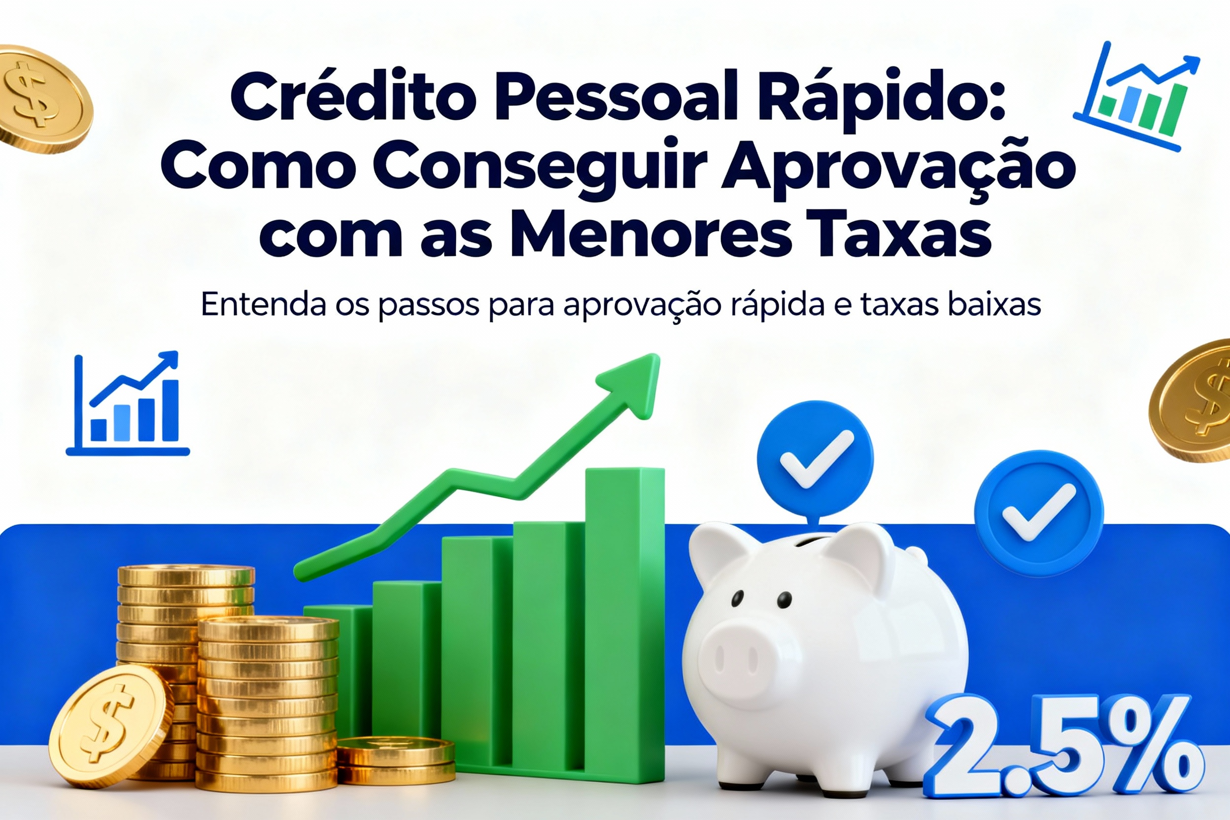 Crédito Pessoal Rápido Como Conseguir Aprovação com as Menores Taxas — Crédito Pessoal