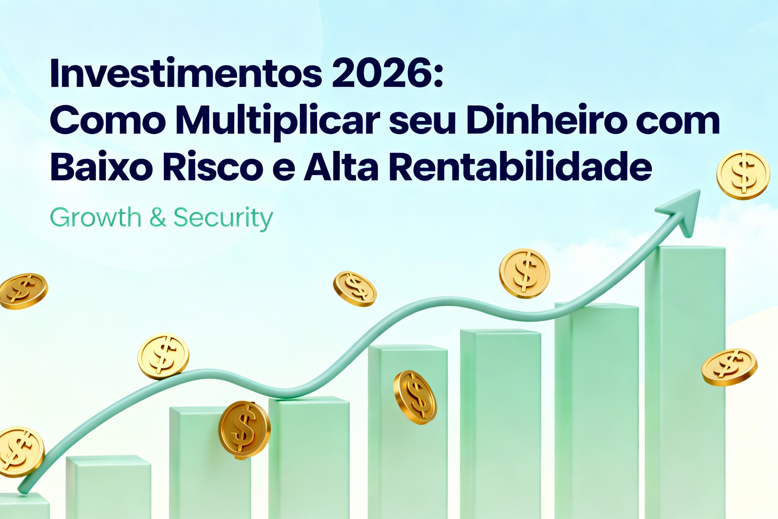 Investimentos 2026 Como Multiplicar seu Dinheiro com Baixo Risco e Alta Rentabilidade — Investimentos 2026